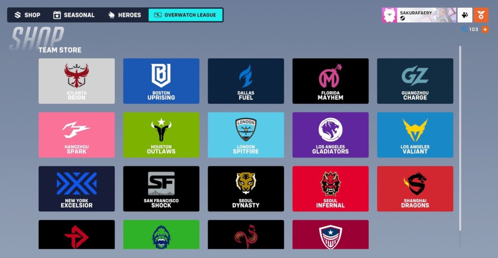 Команды Overwatch