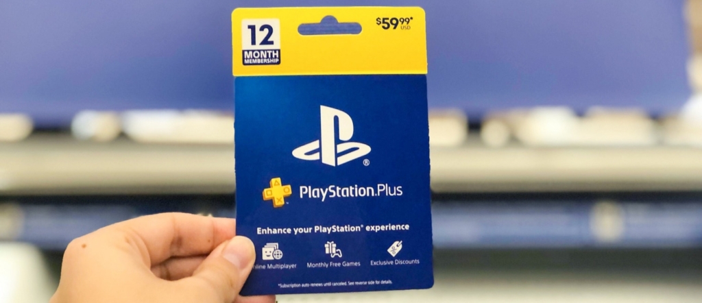 Карта пополнения PS Plus