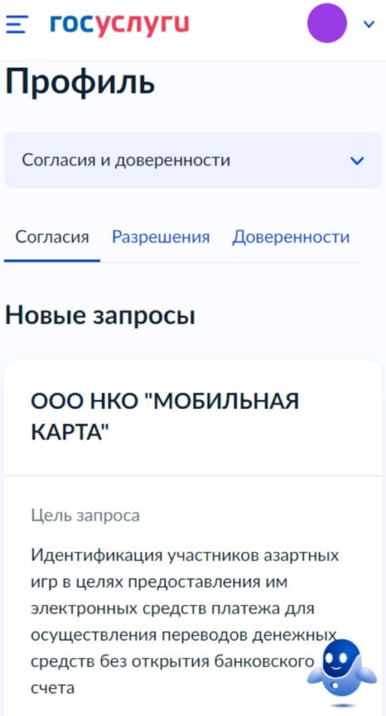 Идентификация через Госуслуги