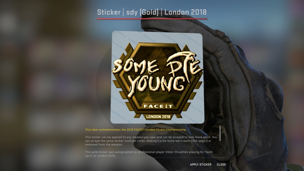 sdy | London 2018