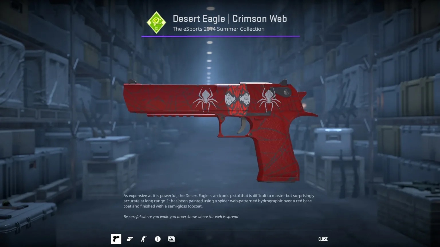 Desert Eagle | Кровавая паутина и «Человек-паук»