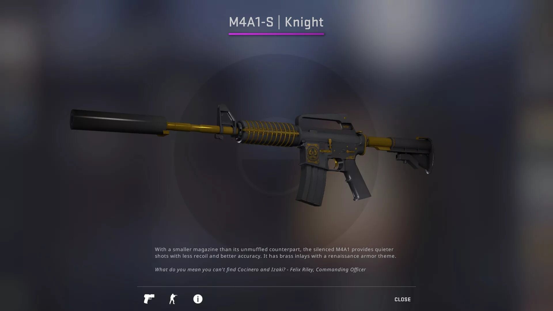 M4A1-S | Рыцарь