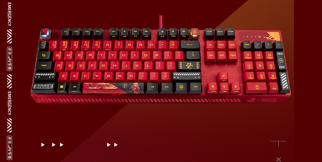Коллаба ASUS и ROG x Evangelion