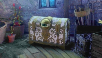 Сундук с глазами Hogwarts Legacy